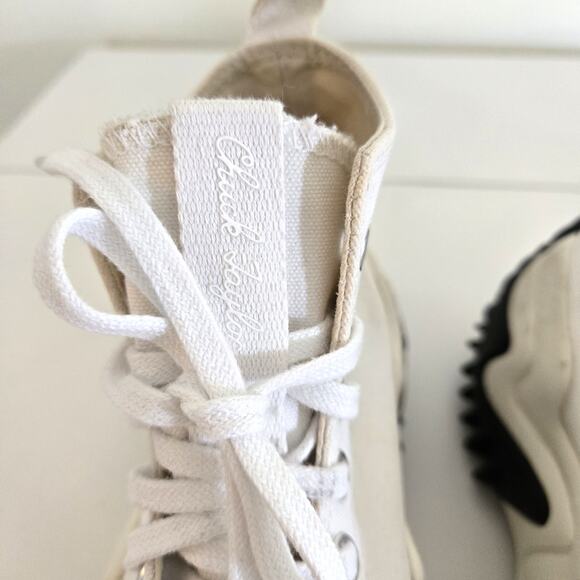 Converse Run Star Motion Platform Sneakers – Women's 9 / Men's 7.5 – White/Black - Picture 6 of 11